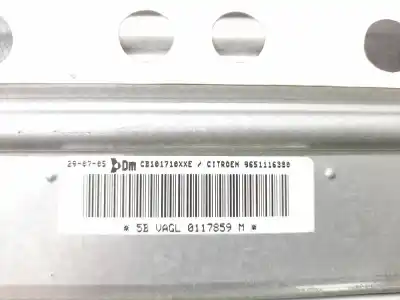 Автозапчасти б/у подушка безопасности передняя правая за citroen c5 ii (rc_) 2.0 hdi (rcrhrh) ссылки oem iam 9651116380  