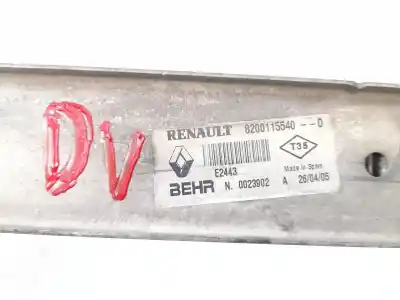 Second-hand car spare part intercooler for renault megane ii ranchera familiar (km0/1_) 1.5 dci (km02, km13) oem iam references 8200115540  e2443