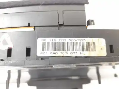 Pièce détachée automobile d'occasion compteur de vitesse tableau de bord pour audi 80 b4 sedán (8c2) 2.0 références oem iam 8a0919033h  893919067