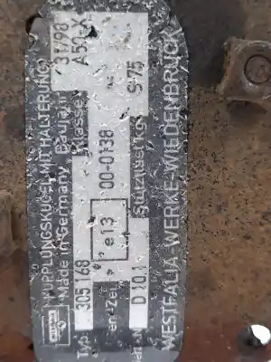 Gebrauchtes Autoersatzteil anhängerkupplung zum audi a4 b5 avant (8d5) 1.9 tdi oem-iam-referenzen 8d0807435  305168