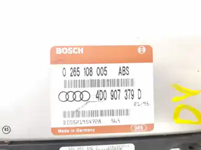Автозапчастина б/у блок управління abs для audi a4 b5 (8d2) 1.9 tdi посилання на oem iam 0265108005  