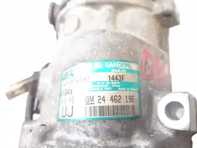 Peça sobressalente para automóvel em segunda mão compressor de ar condicionado a/a a/c por opel astra g fastback (t98) 1.6 (f08, f48) referências oem iam 24462196  sd6v12