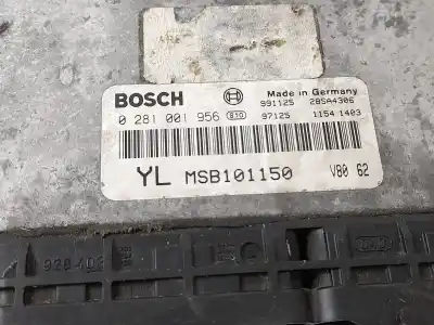 Second-hand car spare part ecu engine control for rover serie 45 (rt) 2.0 idt oem iam references 0281001956  msb101150