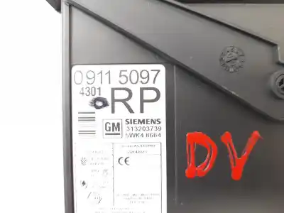 Pezzo di ricambio per auto di seconda mano quadro di chiusura per opel corsa c (x01) 1.7 dti (f08, f68) riferimenti oem iam 09115097  313203739