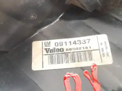 Автозапчастина б/у правий ліхтар для opel corsa c (x01) 1.7 dti (f08, f68) посилання на oem iam 09114337  89302181