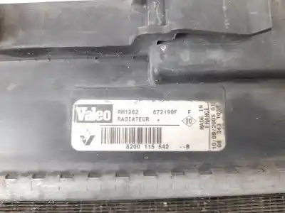 Автозапчастина б/у водяний радіатор для renault megane ii sedán (lm0/1_) 1.5 dci посилання на oem iam 8200115542 rm1262 872199f Автозапчастина б/у водяний радіатор для renault megane ii sedán (lm0/1_) 1.5 dci посилання на oem iam 8200115542 rm1262 872199f