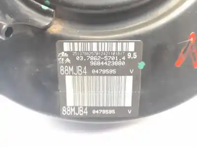 Second-hand car spare part brake servo for citroen c4 picasso 1.6 16v oem iam references 9684423880 88mjb4 03786257014