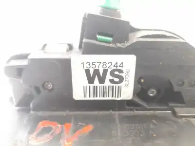 Автозапчастина б/у замок дверей заднього лівого для chevrolet orlando (j309) 2.0 d посилання на oem iam 13578244  