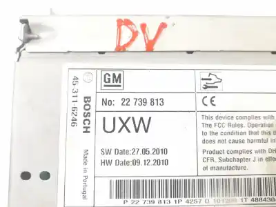 Автозапчасти б/у gps-навигационная система за chevrolet orlando (j309) 2.0 d ссылки oem iam 22739813 7612034257 453116246