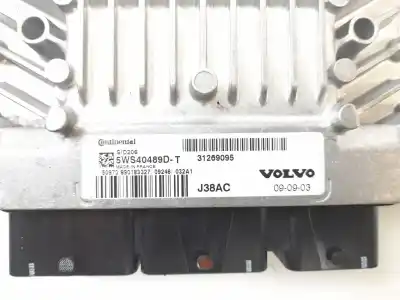 Автозапчастина б/у ебу контролер двигуна для volvo s40 ii (544) 2.0 d посилання на oem iam 31269095 j38ac 5ws40489dt