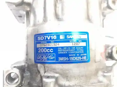 Автозапчасти б/у компрессор кондиционера воздуха за volvo s40 ii (544) 2.0 d ссылки oem iam 3m5h19d629he  sd7v16