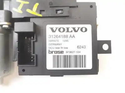 Автозапчастина б/у двиг скла задне ліво для volvo s40 ii (544) 2.0 d посилання на oem iam 31264188aa  973627104