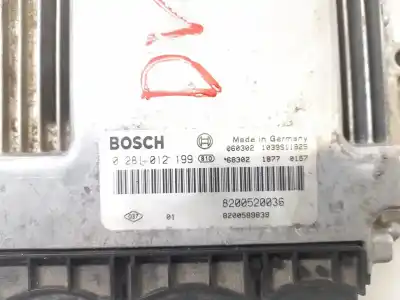 Автозапчасти б/у блок управления двигателем за renault laguna ii (bg0/1_) 2.0 dci (bg1t) ссылки oem iam 8200520036 0281012199 8200589839