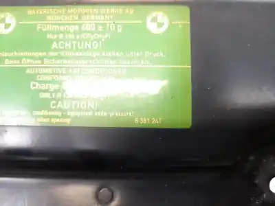 Second-hand car spare part front panel for bmw serie 5 berlina (e39) 3.0 530d oem iam references 8381241  