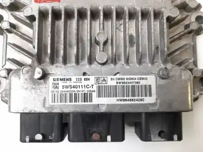 Second-hand car spare part ecu engine control for citroen c2 1.4 hdi oem iam references hw9648624280 sw9653447380 5ws40111ct