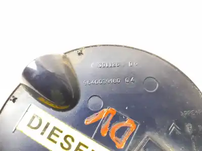 Second-hand car spare part outer fuel cap for citroen c2 1.4 hdi oem iam references 9640039180  