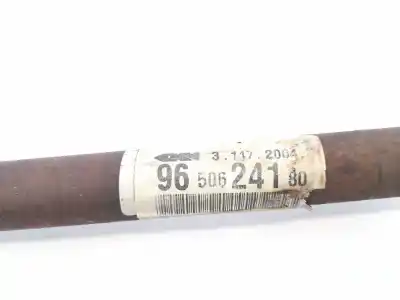 Second-hand car spare part front right transmission for citroen c2 1.4 hdi oem iam references 9650624180  