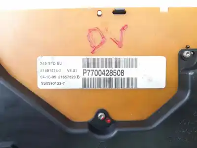 Автозапчастина б/у панель інструментів для renault clio ii fase i (b/cbo) 1.9 d alize посилання на oem iam 7700428508 216514742 21657329b