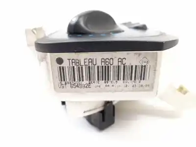 Pezzo di ricambio per auto di seconda mano controllo riscaldamento / aria condizionata per renault clio ii fase i (b/cbo) 1.9 d alize riferimenti oem iam 654982e 69270001 