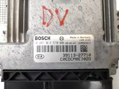 Second-hand car spare part ecu engine control for kia pro cee'd (ed) 2.0 crdi 140 oem iam references 3911327710 0281013570 1039s23212