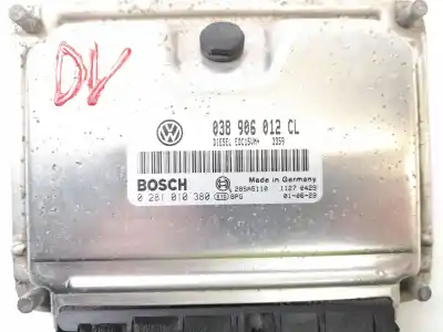 Pièce détachée automobile d'occasion calculateur moteur ecu pour skoda octavia i combi (1u5) 1.9 tdi références oem iam 038906012cl 0281010380 28sa5110