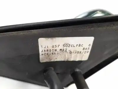 Peça sobressalente para automóvel em segunda mão espelho retrovisor direito por skoda octavia i combi (1u5) 1.9 tdi referências oem iam 1j1857502 836098 