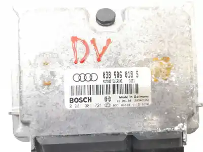Second-hand car spare part ecu engine control for audi a4 b5 avant (8d5) 1.9 tdi oem iam references 038906018s 0281001721 28sa3502