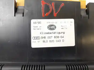 Автозапчастина б/у клімат-контроль для audi a4 b5 (8d2) 2.5 tdi посилання на oem iam 8l0820043d 5hb00760804 