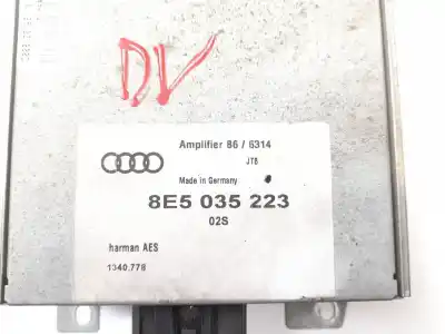 Автозапчастина б/у електронний модуль для audi a4 b6 (8e2) 1.9 tdi посилання на oem iam 8e5035223 1340778 