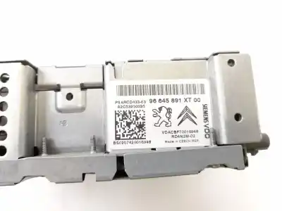 Second-hand car spare part audio system / radio cd for citroen c4 grand picasso 2.0 hdi fap cat (rhr / dw10bted4) oem iam references 96645891xt a2c53250036 