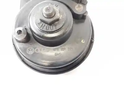 Pezzo di ricambio per auto di seconda mano corno per audi a6 c6 (4f2) 3.0 tdi quattro riferimenti oem iam 4f0951221a 703881165 6033fb1551