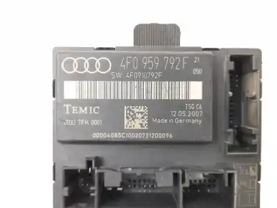 Автозапчасти б/у закрытый распределительный щит за audi a6 c6 (4f2) 3.0 tdi quattro ссылки oem iam 4f0959792f 4f0910792f 0033tfk0001