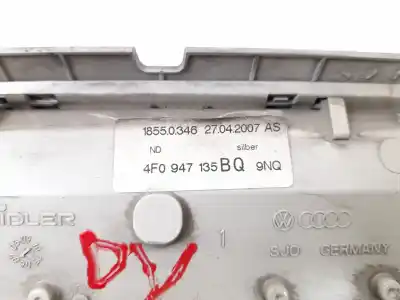 Автозапчастина б/у внутрішне світло для audi a6 c6 (4f2) 3.0 tdi quattro посилання на oem iam 4f0947135bq  