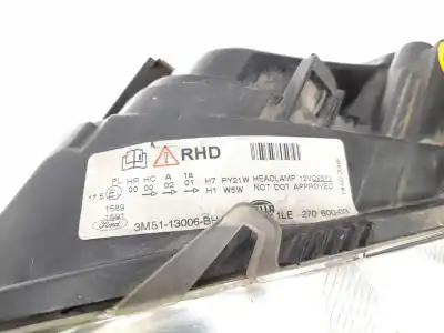 Автозапчастина б/у ліва фара для ford focus c-max (cap) 2.0 tdci cat посилання на oem iam 3m5113006bh 1le27060003 