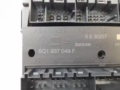 Second-hand car spare part comfort module for seat ibiza iii (6l1) 1.4 tdi oem iam references 6q1937049f 5wk48217 