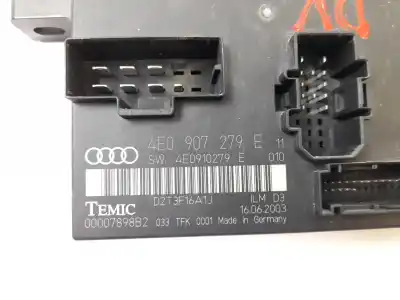 Автозапчастина б/у модуль комфорт для audi a8 (4e2) 4.0 tdi quattro l посилання на oem iam 4e0907279e 4e0910279 00007898b2