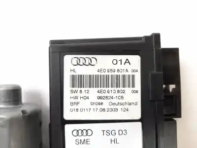 Автозапчасти б/у мотор заднего левого стекла за audi a8 (4e2) 4.0 tdi quattro l ссылки oem iam 4e0959801a 992824105 992834105