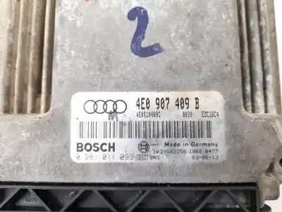 Автозапчасти б/у блок управления двигателем за audi a8 (4e2) 4.0 tdi quattro l ссылки oem iam 4e0907409b 4e0910409c 0281011099