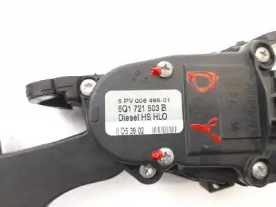 Piesă de schimb auto la mâna a doua pedalã de accelerație pentru seat ibiza (6l1) signo referințe oem iam 6q1721503b 74039201 