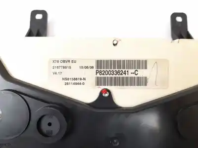 Автозапчастина б/у панель інструментів для nissan kubistar furgón (x76) 1.5 dci посилання на oem iam p8200336241c 216778515 216709164
