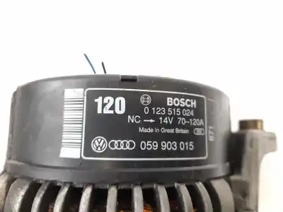 Автозапчастина б/у генератор для audi a4 b5 (8d2) 2.5 tdi посилання на oem iam 059903015 0123515024 