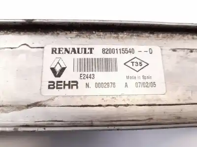 Автозапчастина б/у інтеркулер для renault scénic ii (jm0/1_) 1.9 dci (jm0g, jm12, jm1g, jm2c) посилання на oem iam 8200115540 e2443 