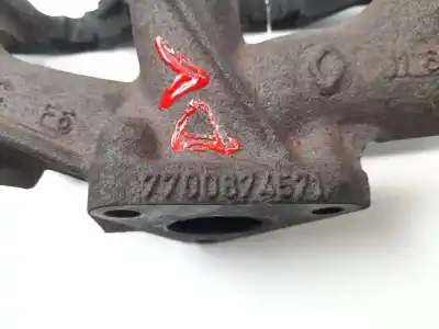 Pièce détachée automobile d'occasion collecteur d'échappement pour renault scénic i monospace (ja0/1_, fa0_) 1.9 dti (ja0n) références oem iam 7700874571 h101116 