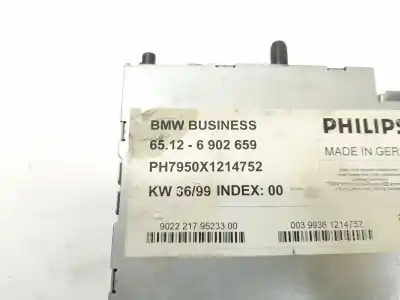 Peça sobressalente para automóvel em segunda mão sistema de áudio / rádio cd por bmw serie 3 touring (e46) 320d referências oem iam 65126902659 6902659 055661672