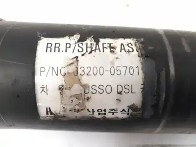 Second-hand car spare part center transmission for ssangyong musso 2.9 tdi grand lux oem iam references 3320005701  