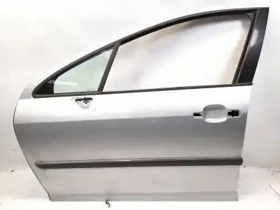 Peça sobressalente para automóvel em segunda mão porta da frente esquerda por peugeot 407 (6d_) 2.0 hdi 135 (6drhrh, 6drhre, 6drhrg, 6drhrj) referências oem iam 