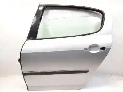Peça sobressalente para automóvel em segunda mão porta do automóvel traseira esquerda por peugeot 407 (6d_) 2.0 hdi 135 (6drhrh, 6drhre, 6drhrg, 6drhrj) referências oem iam 