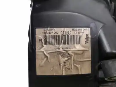 Second-hand car spare part right headlight for audi a4 berlina (b5) 1.9 tdi oem iam references 8d0941004a 67723141 1852807000