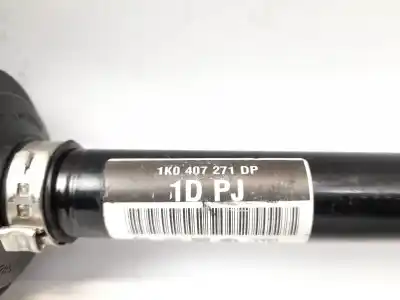 Автозапчасти б/у передняя левая трансмиссия за audi a4 berlina (b5) 1.9 tdi ссылки oem iam 1k0407271dp  