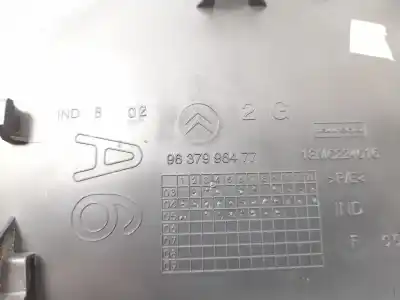 Peça sobressalente para automóvel em segunda mão moldagem por citroen c2 (jm_) 1.4 referências oem iam 9637996477 18m6224016 
